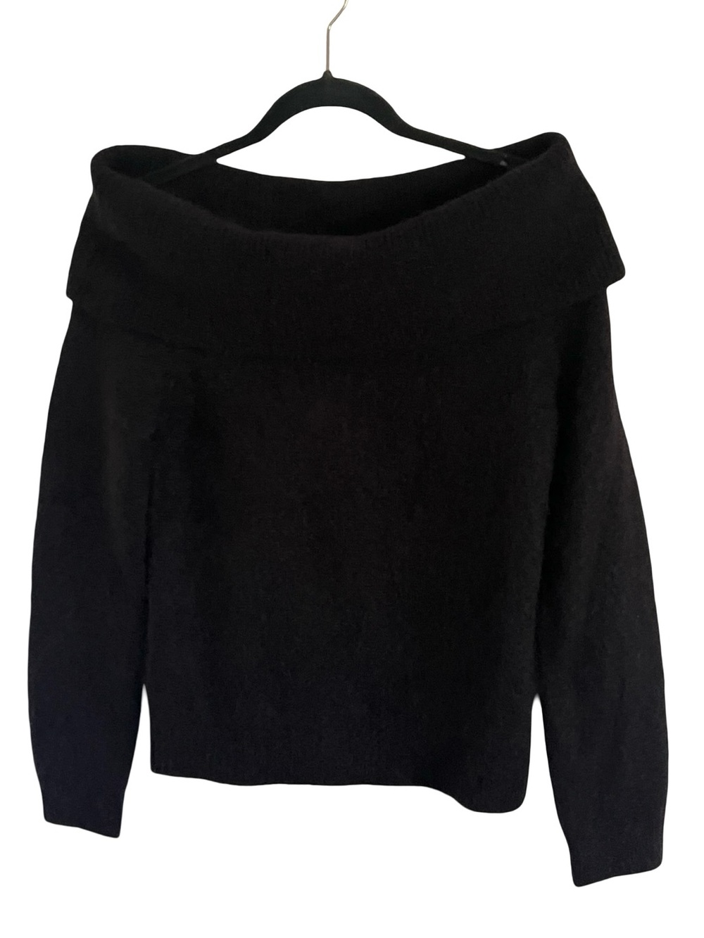 Sezane Black Aurore Jumper Sweater NWT Small